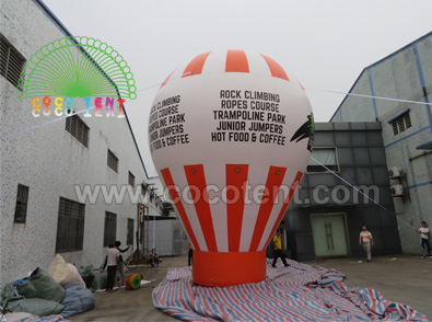 Promotional Advertising Inflatable Hot Air Style Balloon