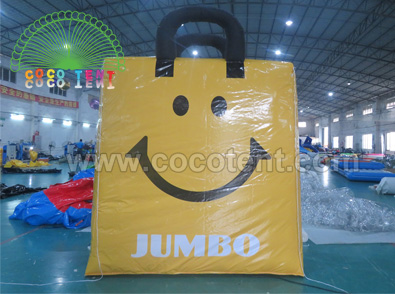 Inflatable Shopping Bag Carry Bag Inflatable replicas model