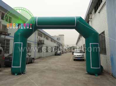 Printed Inflatable Arch with Velcro Banner