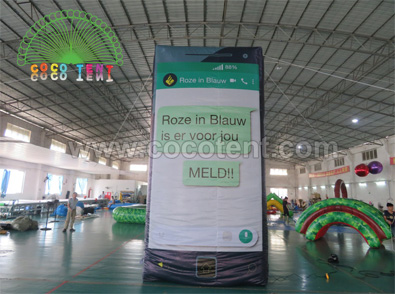 Inflatable Mobile Phone Advertising Model Shape