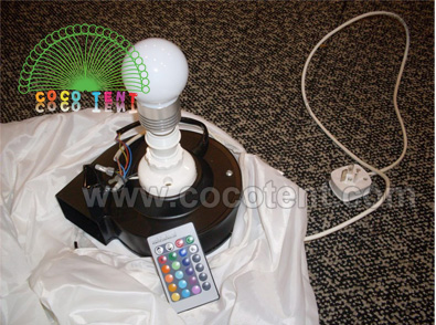 Internal Blower Lighting System for Inflatable Stars