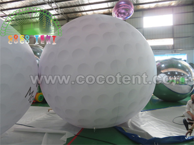 Giant Inflatable Golf Ball Inflatable Golf Ground Helium Balloon