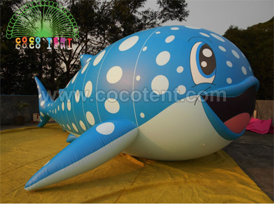 Customized Inflatable Dolphin Shape Airship Helium Balloon