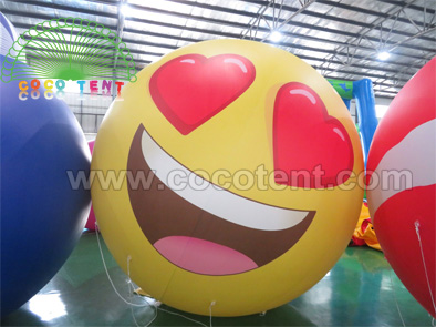 Inflatable Smiling Face Balloon