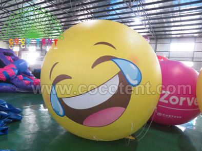 Inflatable Emoji Balloon Smiling Face Balloon
