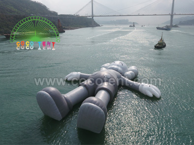 Giant Water Float Inflatable Art Promotion