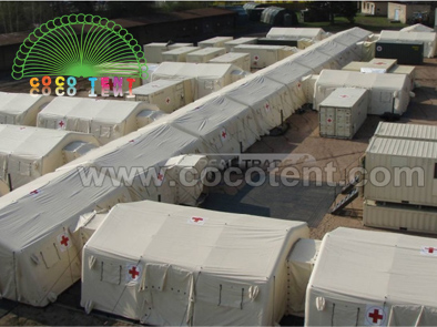Inflatable Red Cross Emergency Hospital Medical Tent