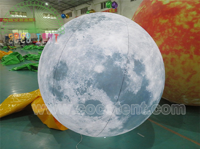 LED Lighting Moon Balloon Inflatable Globe Balloon