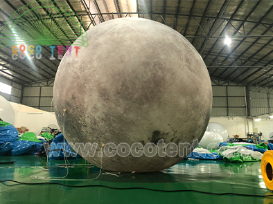 8m Giant Moon Inflatable Globe Balloon