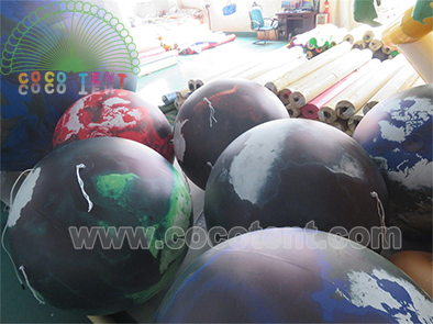 Custom Inflatable Earth Balloon Globe Balloon