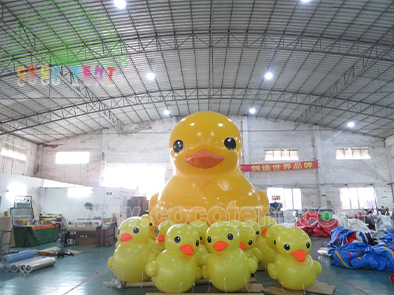 Inflatable Duck Model Cartoon Art Characters